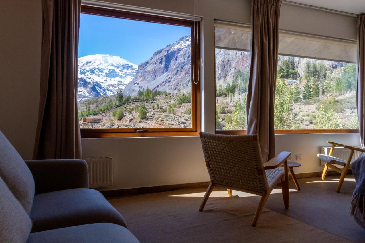 Lodge El Morado Refugio Lo Valdes Kültér fotó