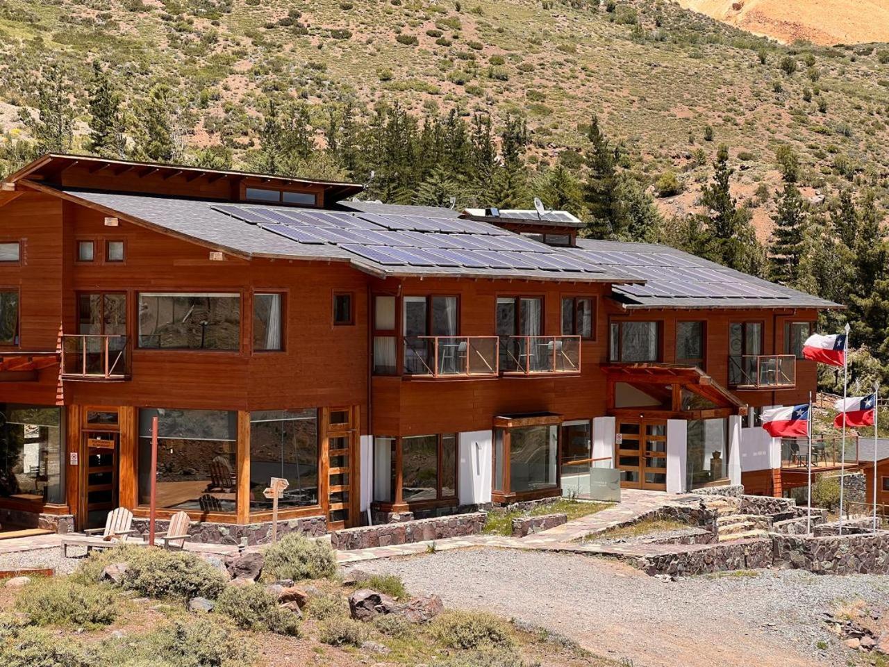 Lodge El Morado Refugio Lo Valdes Kültér fotó