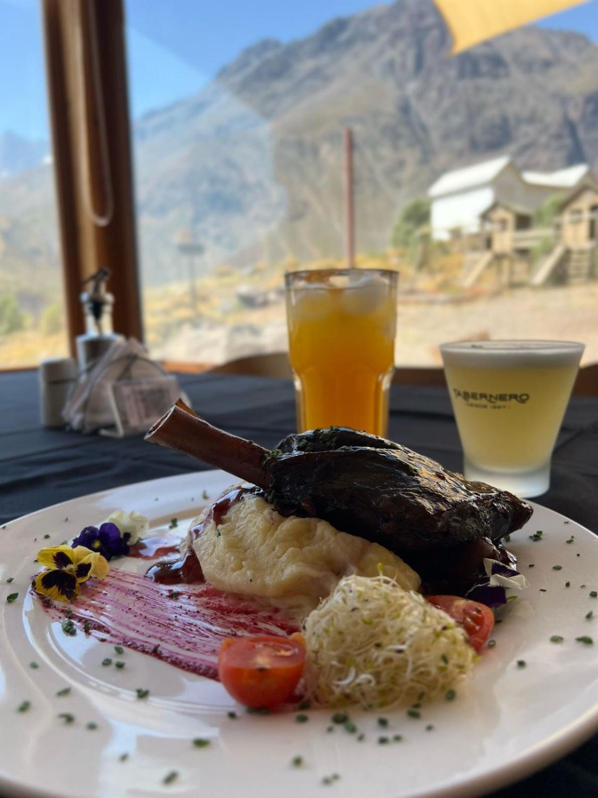 Lodge El Morado Refugio Lo Valdes Kültér fotó
