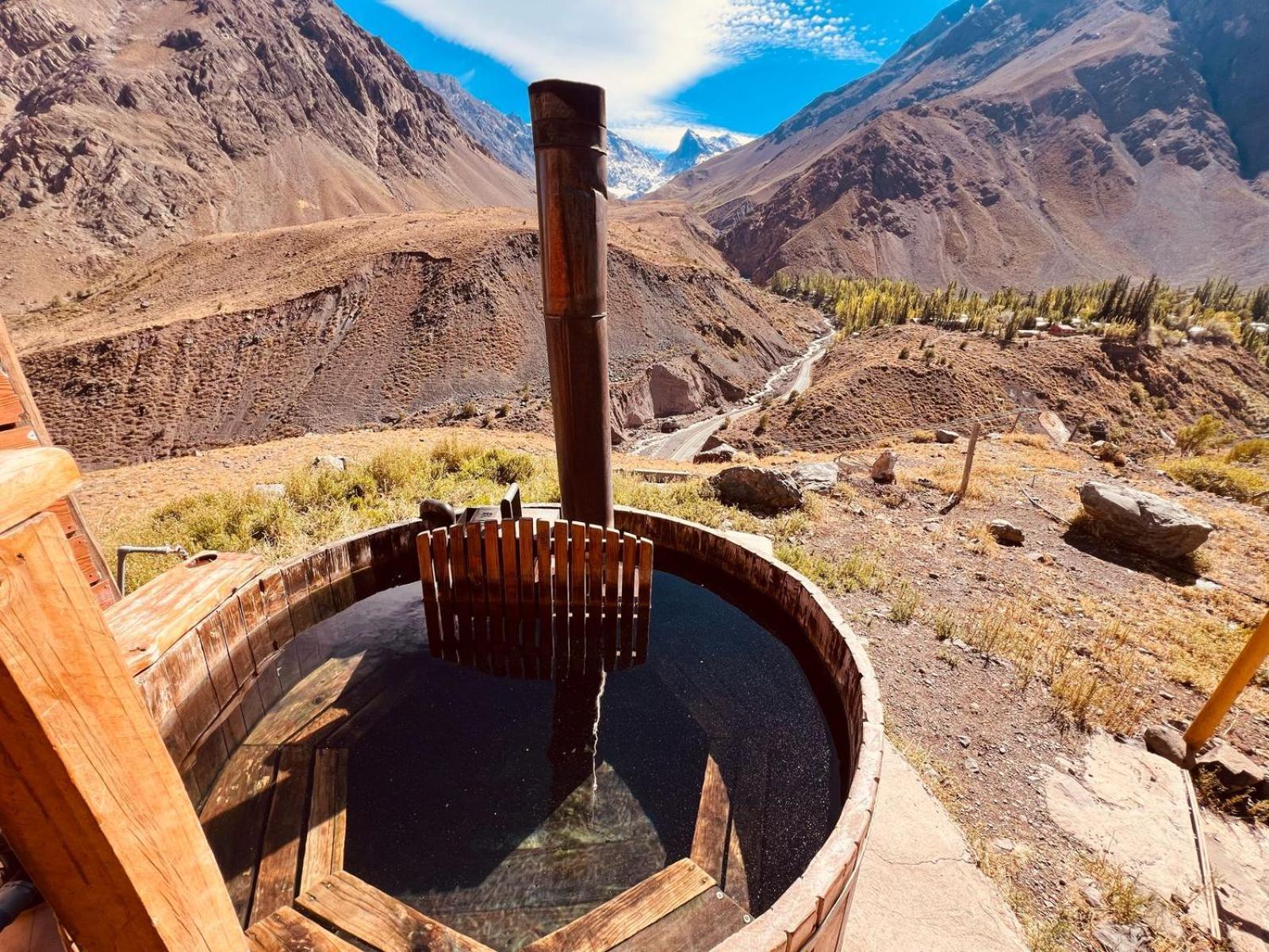 Lodge El Morado Refugio Lo Valdes Kültér fotó