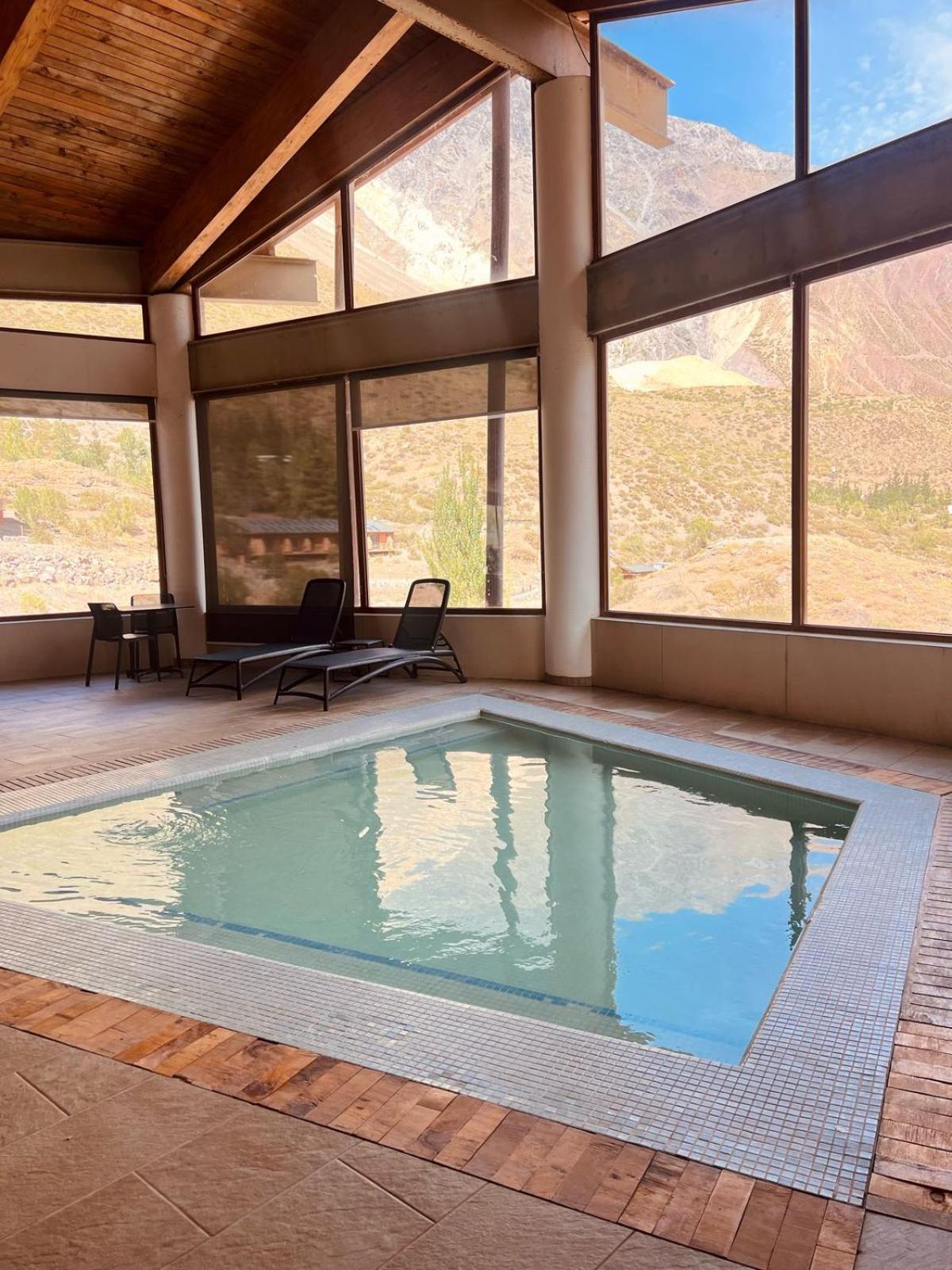 Lodge El Morado Refugio Lo Valdes Kültér fotó